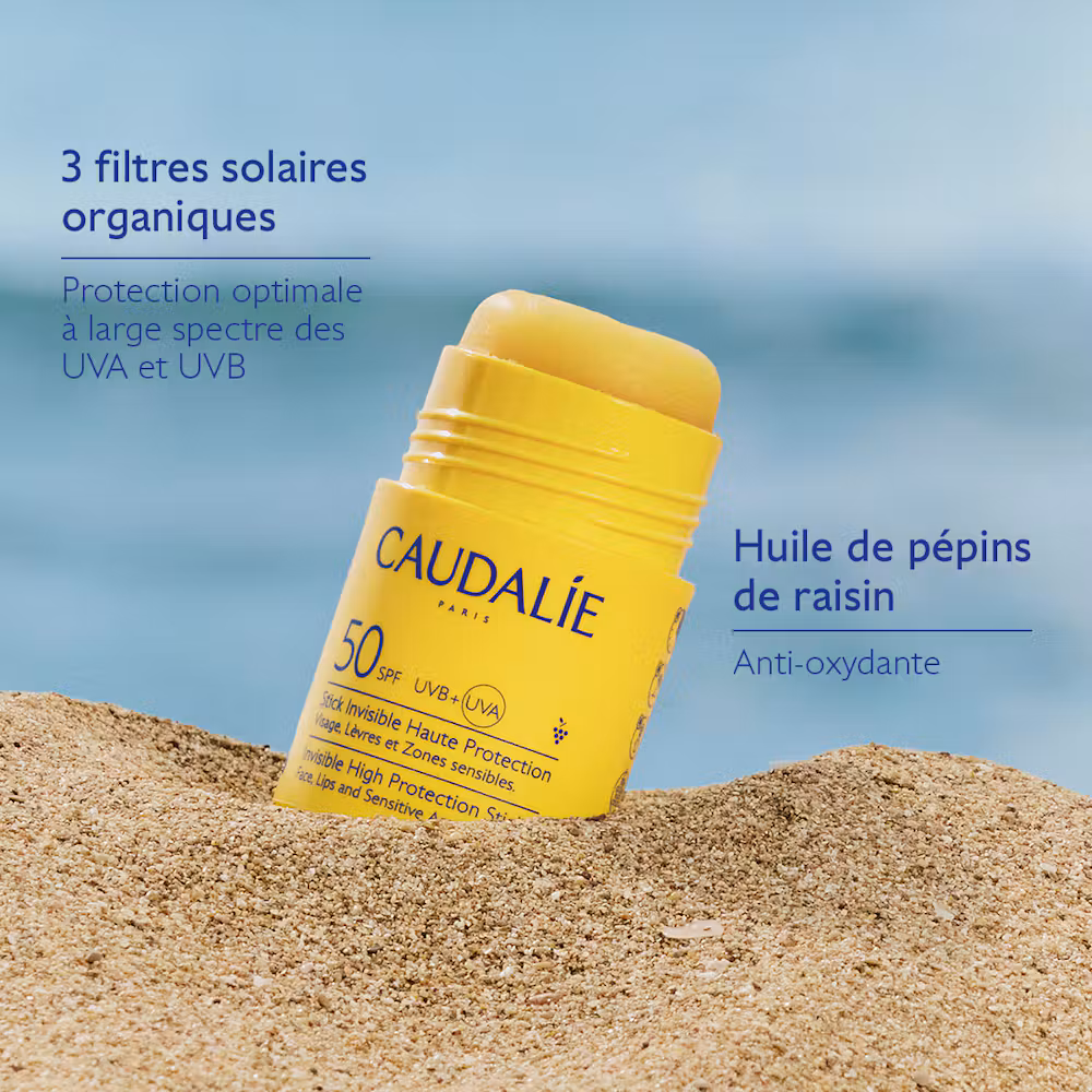 Stick Solaire Invisible Haute Protection SPF50