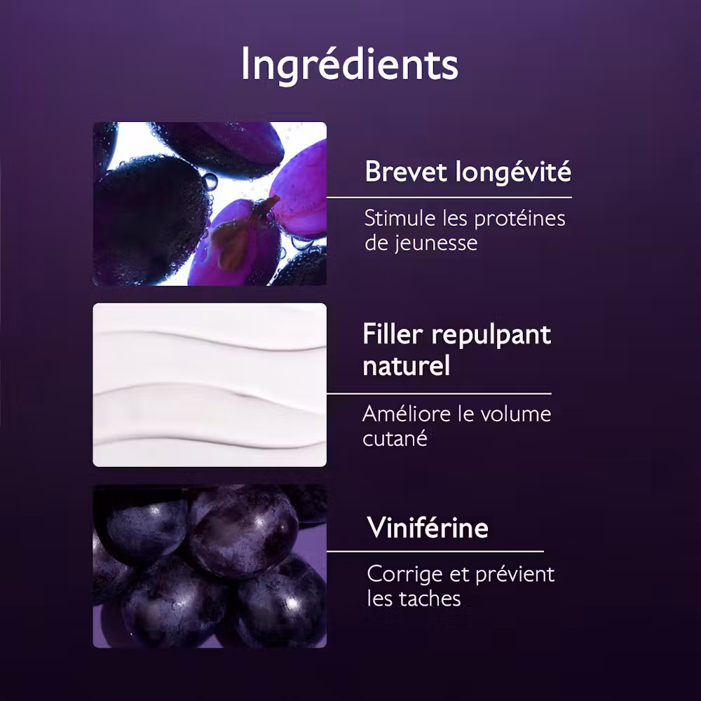 La Crème au Brevet Longévité & filler repulpant naturel