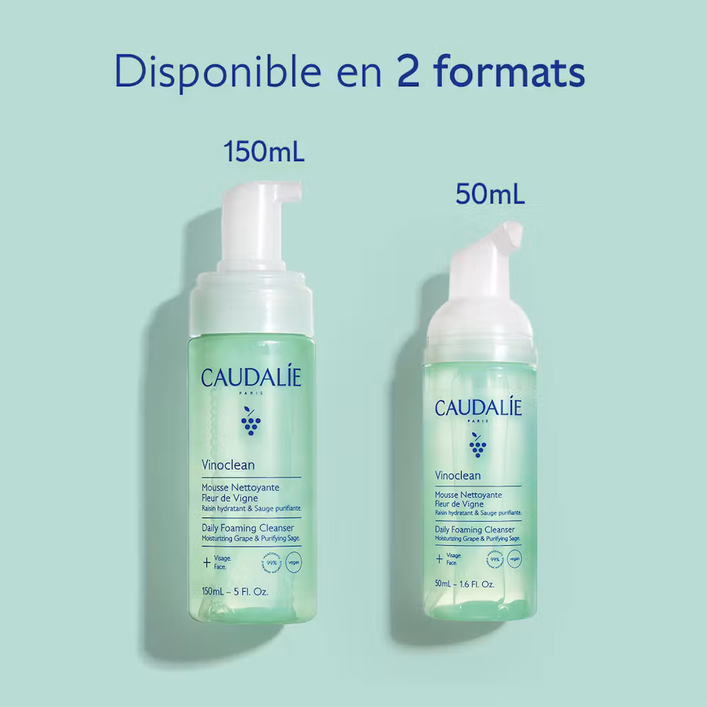 Mousse Nettoyante Visage Fleur de Vigne