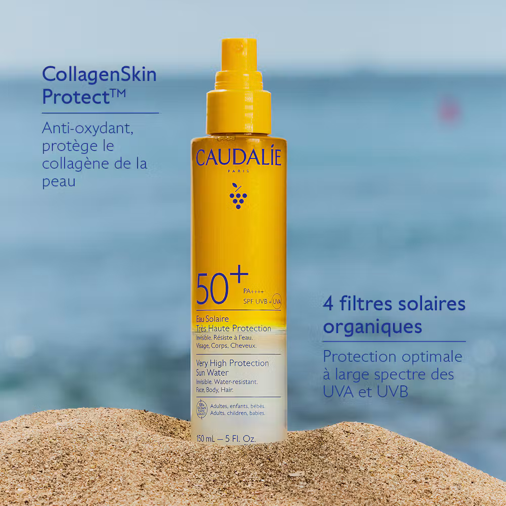 Eau Solaire Très Haute Protection SPF50+