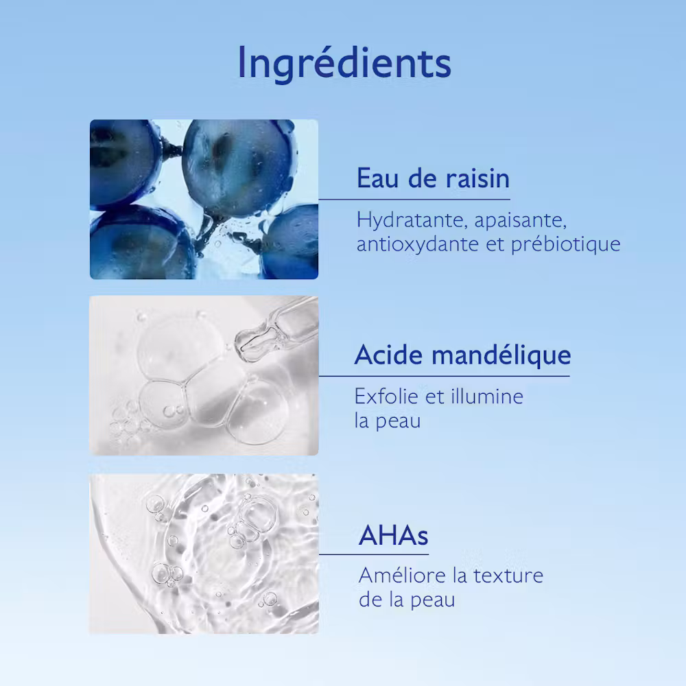 Mousse Micro-Peeling Éclat à l'Acide Mandélique (AHA) - 100ml