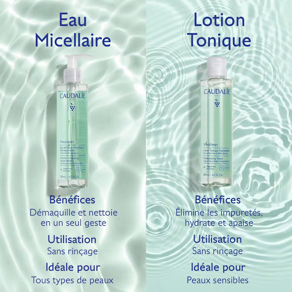 Eau de Raisin Micellaire Démaquillante