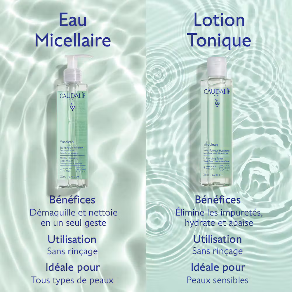 Eau de Raisin Micellaire Démaquillante - 100mL
