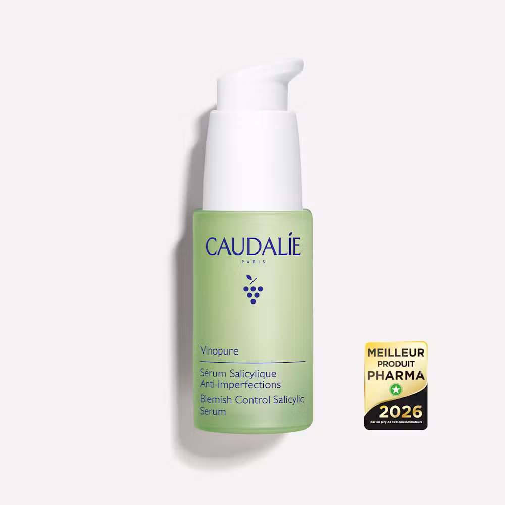 Le Sérum Vinopure Anti-imperfections à l'acide salicylique a reçu le Prix du Meilleur Produit Pharma 2026.