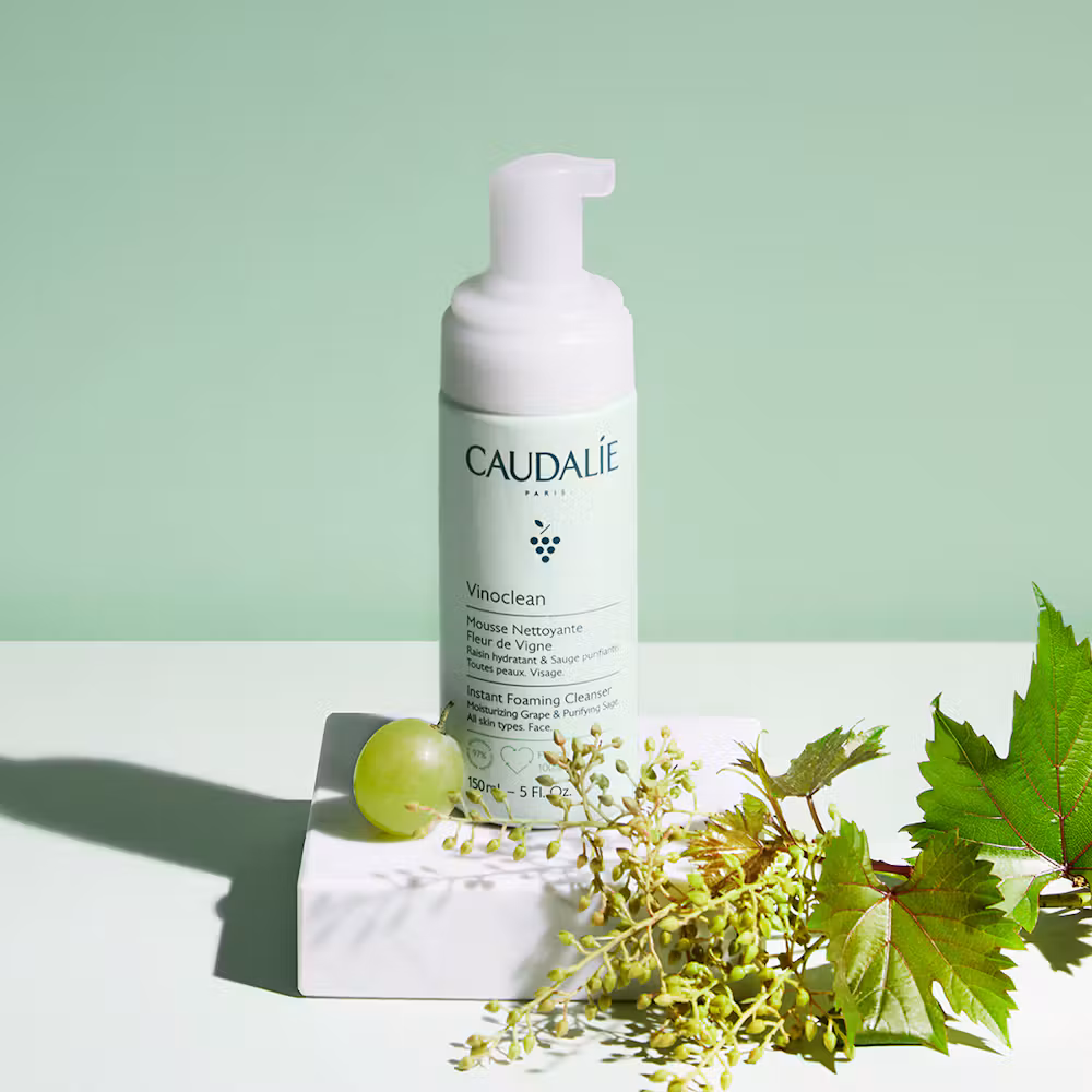 Mousse Nettoyante Visage Fleur de Vigne