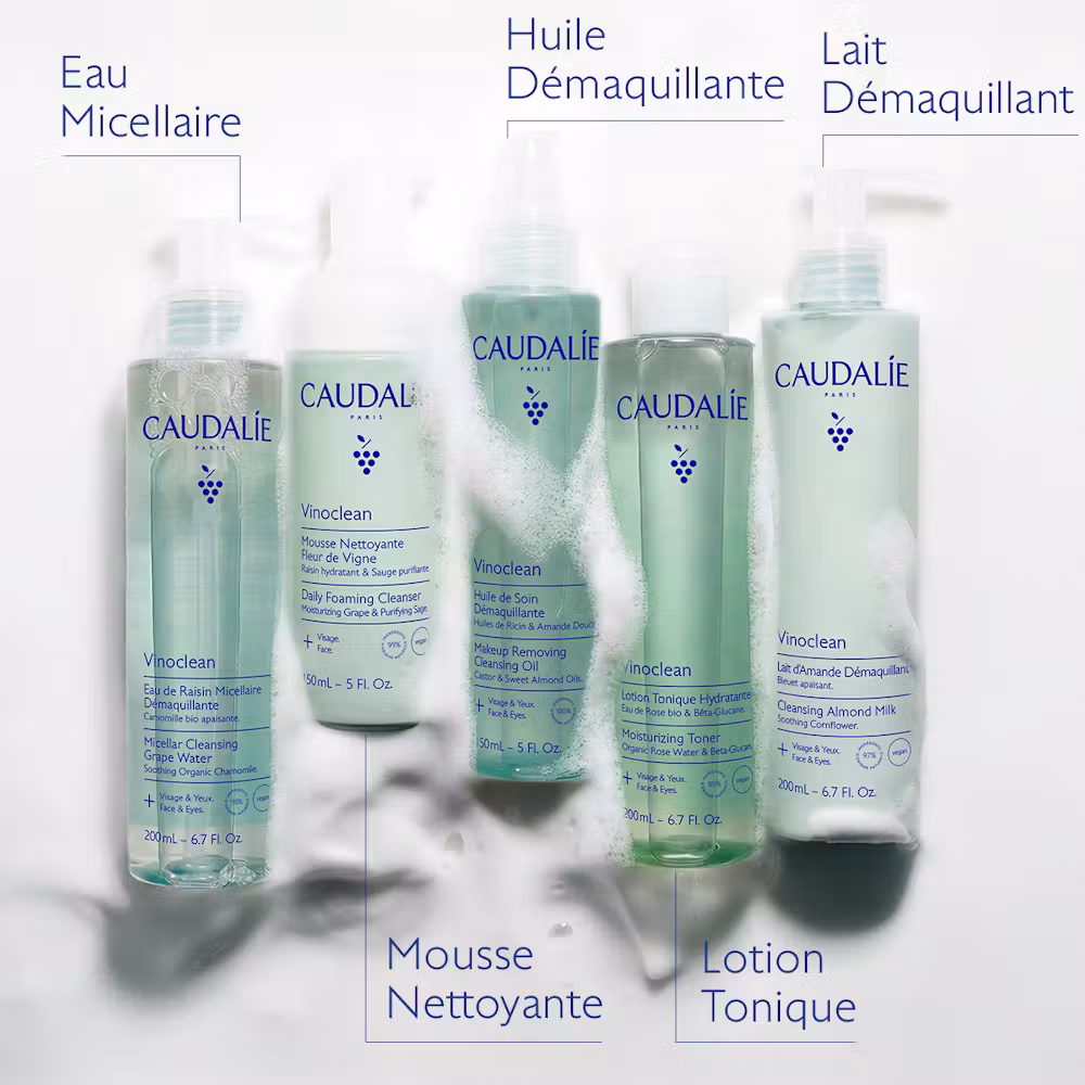 Mousse Nettoyante Visage Fleur de Vigne